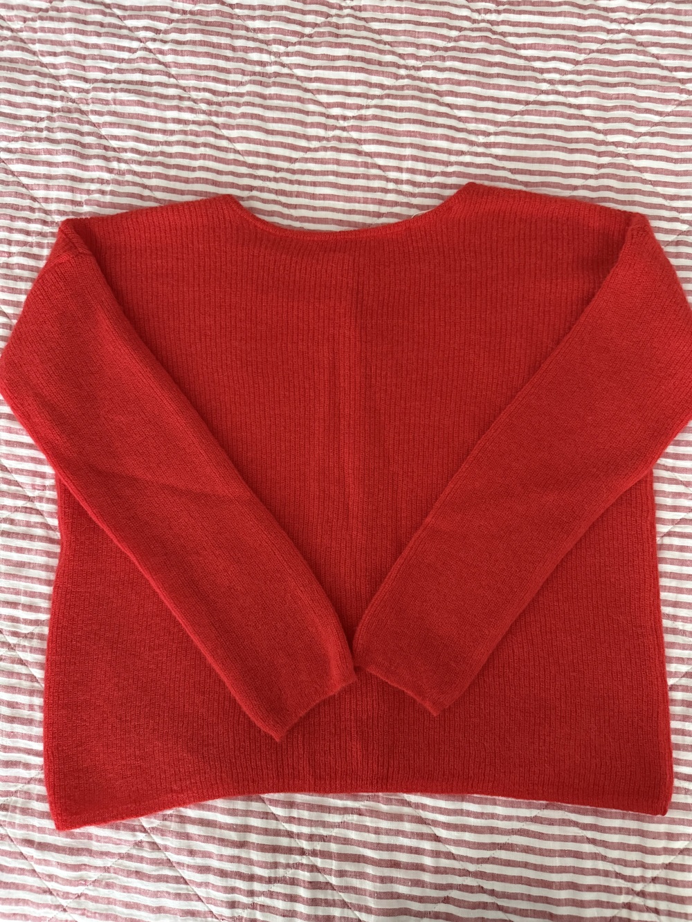 Sezane Gaspard Cardigan Red - Size L - Picture 2 of 2